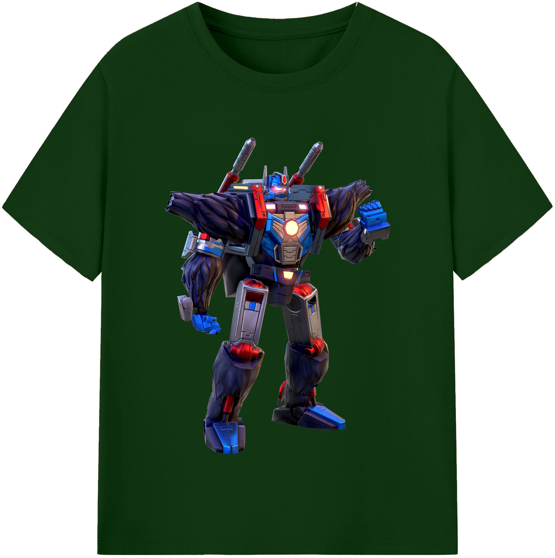 （画像用）  綿100％半袖Tシャツ（フロントプリント）